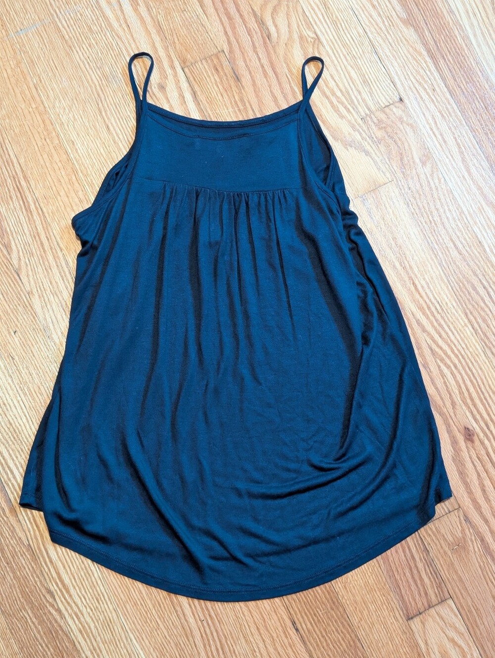 NWT LOFT Navy Blue High Neck Halter Tank Top Camisole Size Small - Picture 2 of 5